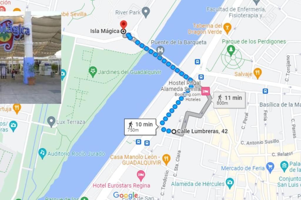 Lumbreras 42 Apartamento, Cerca De Isla Magica Sevilla Kültér fotó